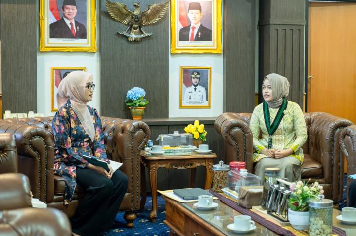Perkuat Peran Perempuan dalam Pembangunan, Wagub Jihan Sambut Baik Inisiatif KOHATI HMI
